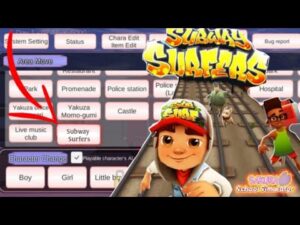 Konsep Map Baru Subway Surfers Di Sakura School Simulator @TukanGGaming