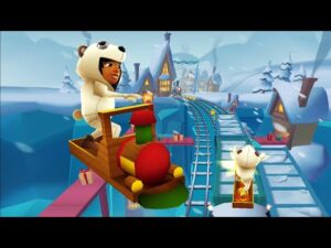 Malik Winter Holiday Surfer Và Ván Trượt Mới Choo Choo - Subway Surfers North Pole Update