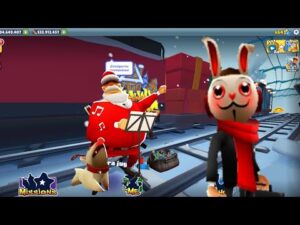 Merry Christmas Festive Frank- Subway Surfers The North Pole