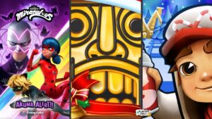 Miraculous Ladybug e Chat Noir 🐞 Update: AKUMA ALERT! Vs Subway Surfers 🎄 NORTH POLE! Vs Minion Rush