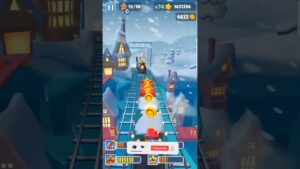 North Pole Subway Surfers Gameplay | Subway Surfers 2021 #android #gameplay #Shorts