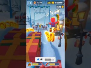 North Pole Subway Surfers Gameplay | Subway Surfers 2021 #android #gameplay #Shorts