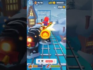 North Pole Subway Surfers Gameplay | Subway Surfers 2021 #android #gameplay #Shorts