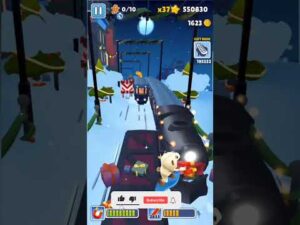 Reverse Subway Surfers North Pole 2021 #gameplay #android #subwaysurfers #trending #shorts