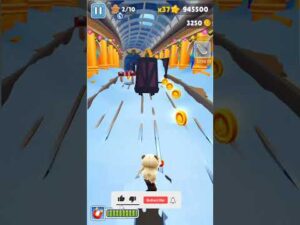Reverse Subway Surfers North Pole 2021 #gameplay #android #subwaysurfers #trending #shorts