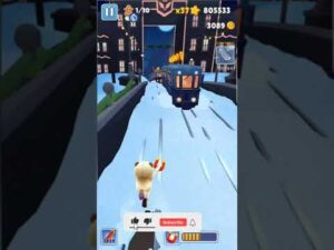 Reverse Subway Surfers North Pole 2021 #gameplay #android #subwaysurfers #trending #shorts