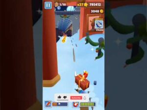 Reverse Subway Surfers North Pole 2021 #gameplay #android #subwaysurfers #trending #shorts