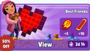 SUBWAY SURFERS BEST FRIENDS MIMI AND PIXEL HEART SUBWAY SURFERS WORLD TOUR NORTH POLE 2021