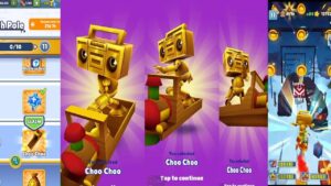 SUBWAY SURFERS CHOO CHOO HOVERBOARD IN SUBWAY SURFERS WORLD TOUR NORTH POLE 2021 BY TIME TRAVEL