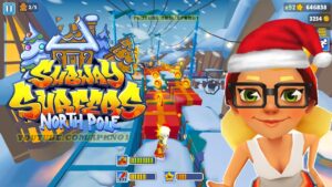 SUBWAY SURFERS GAMEPLAY PC HD 2021 - MERRY CHRISTMAS - TRICKY GLACIER BOARD