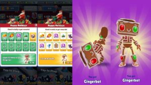 SUBWAY SURFERS HOW TO GET GINGERBOT IN SUBWAY SURFERS WORLD TOUR NORTH POLE 2021 BY TIME TRAVEL