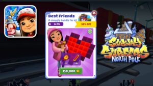 SUBWAY SURFERS NORTH POLE 2021 BEST FRIENDS BUNDLE