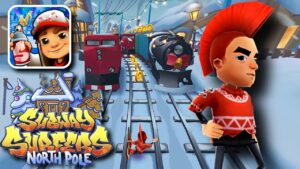 SUBWAY SURFERS NORTH POLE 2021 UNLOCKING FESTIVE SPIKE WITH EVENT COINS