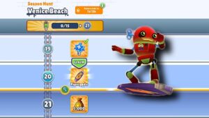 SUBWAY SURFERS SEASON HUNT REWARD RENEGADE BOARD VENICE BEACH 2021