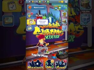 SUBWAY SURFERS VANCOVER|RECORD|GAMEPLAY|EPIC FAIL|PT2