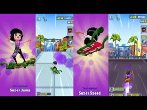 SUBWAY SURFERS VENICE BEACH 2021 GAMEPLAY WITH COCO, MONSTER HOVERBOARD & KAREEM @AM SURFER