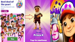SUBWAY SURFERS VENICE BEACH 2021 : UNLOCKING PRINCE K