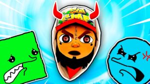 SUBWAY SURFERS pero SON LAS 3AM | Cuadradito y Circulito