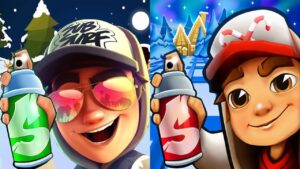 Subway Surfers Christmas 2021 North Pole JAKE vs 3D JAKE Subway Surfing Gameplay HD