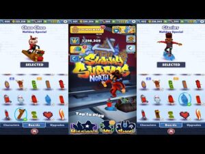 Subway Surfers Festive Yutani vs Festive Frank vs Festive Fresh North Pole 2021