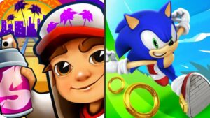 Subway Surfers 🌴 NEW VENICE BEACH 2021 VS SONIC DASH 🦔!