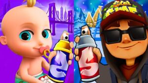 Subway Surfers North Pole Christmas 2021 Jake Dark vs Baby Run Johny Johny Yes Papa Gameplay HD