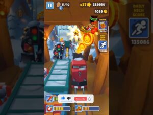 Subway Surfers North Pole | Subway Surfers Android Gameplay 🚇🚇☃️☃️ #Shorts