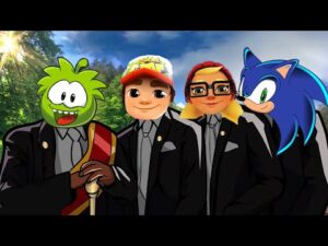 Subway Surfers & Om Nom &  Sonic Boom & Turning Red - Coffin Dance Meme Astronomia (COVER)