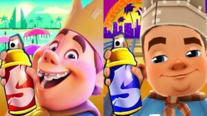 Subway Surfers Venice Beach 2021 KING vs 3D KING Subway Surfing 2 Gameplay HD