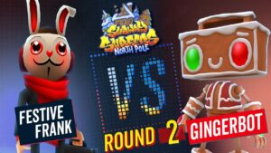 Subway Surfers Versus | Festive Frank VS Gingerbot | North Pole - Round 2 | SYBO TV