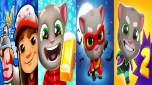 Subway Surfers vs Gold Run | Talking Tom Hero Dash vs Gold Run 2 Gameplay 2021