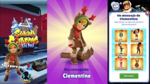 🎄🦌Subway surfers unblocking clementine in the new North Pole 2021 update🎄🦌