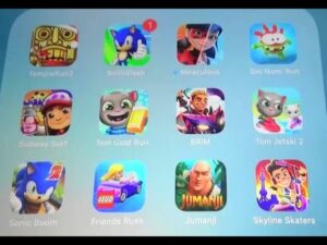 Temple Run 2, Subway Surfers, Ladybug, Sonic Dash, Skyline Skaters, Jumanji, BRIM and More