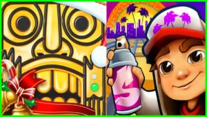 Temple Run 2 WINTER TOYLAND 2021 VS Subway Surfers VENICE BEACH 2021