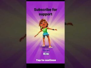 Unlock Kim Player Subway Surfers | Subway Surfers Venice Beach ⛱️ #shorts