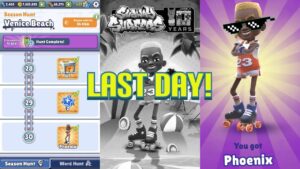 Unlocking Phoenix on the Last Day of Subway Surfers Venice Beach