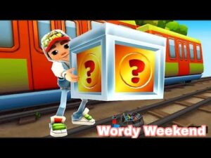 Wordy Weekend Awesome - Subway Surfers North Pole 2021