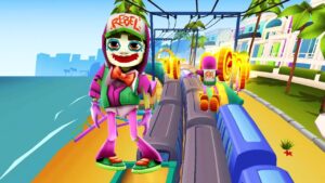 Zombie Jake Serious Outfit Và Ván Trượt Phantom - Subway Surfers Venice Beach Update