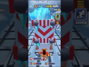 fresh on subway surfers android gameplay north pole 🎄#shorts2021 (4)