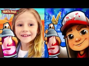 iGameBox⎮NASTYA SUBWAY RUN Vs.SUBWAY SURFERS PRIDE YUTINA 2022✔️Kid Gameplay#177
