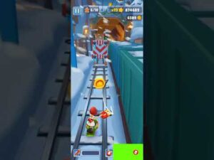 subway surfers North Pole android gameplay #short (2)