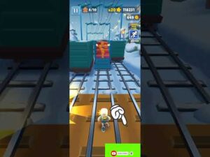subway surfers North Pole android gameplay #short (2)