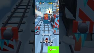 subway surfers North Pole android gameplay #short (2)