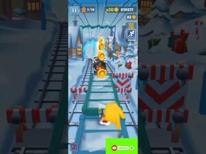 subway surfers North Pole android gameplay #short (3)
