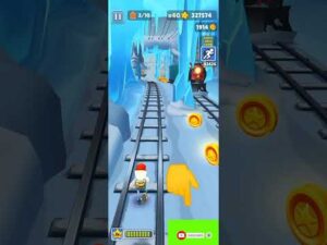 subway surfers North Pole android gameplay #short (3)