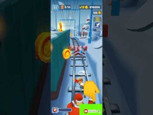 subway surfers North Pole android gameplay #short (3)