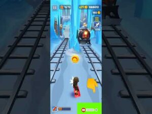 subway surfers North Pole android gameplay #short (3)