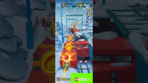 subway surfers North Pole android gameplay #short (4)