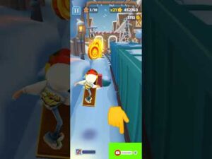 subway surfers North Pole android gameplay #short (4)