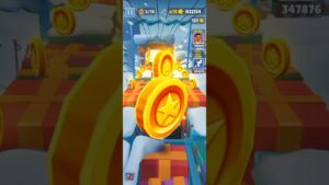 subway surfers North Pole android gameplay #shorts YouCut 20211216 190924582